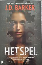 Boek Het Spel J.D. Barker, J.D. Barker, Nieuw, Ophalen of Verzenden, Amerika