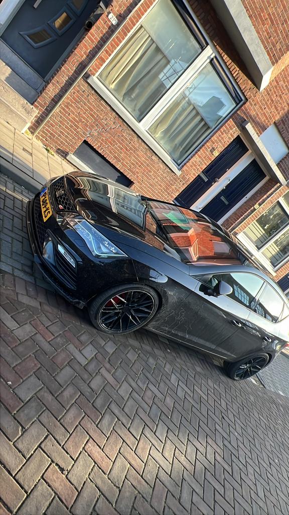 Seat Leon 2.0 TSI 300PK Dsg-6 2017 Zwart, Auto's, Seat, 15 km/l, 1321 kg, 4 cilinders, 1984 cc