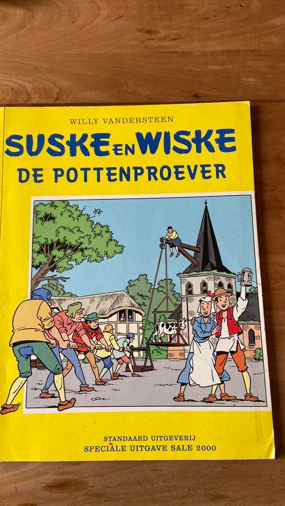 Suske en Wiske stripboeken (4 stuks), Meerdere stripboeken, Ophalen of Verzenden, Gelezen