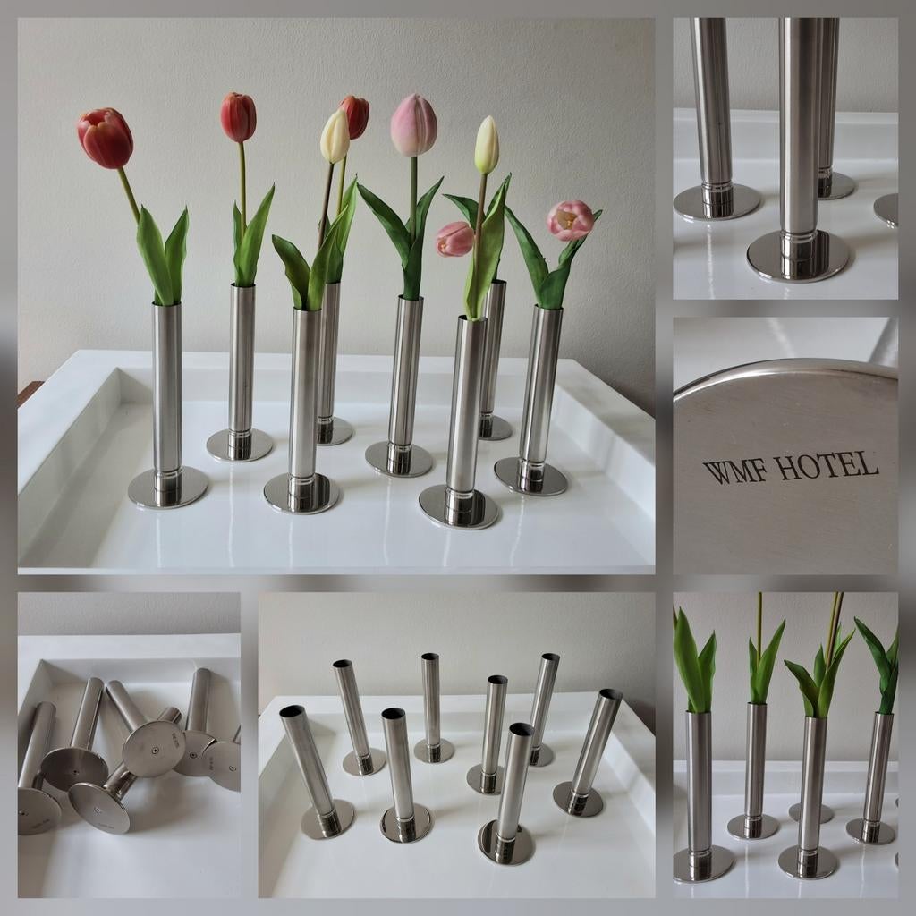 WMF bloemen vaasjes, Flower Vase Pure, Overige materialen, Overige kleuren, Ophalen of Verzenden, Zo goed als nieuw