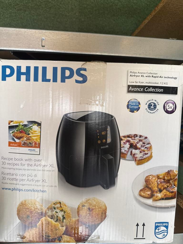 Philips Avance Collection Airfryer XL - Zo goed als nieuw, Ophalen of Verzenden, Zo goed als nieuw, Airfryer XL, 1000 t/m 1499 gram