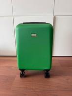 Human nature handbagage koffer groen zgan, 50 tot 60 cm, Hard kunststof, Ophalen of Verzenden, Zo goed als nieuw