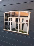 Boerderij spiegel  65 b  50 h, Ophalen of Verzenden, Hout, 75 tot 150 cm, Raamkozijn