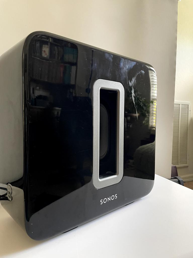 Sonos Subwoofer - Zwart, Gebruikt, Audio, Tv en Foto, Luidsprekers, Ophalen, Gebruikt, Subwoofer, Sonos