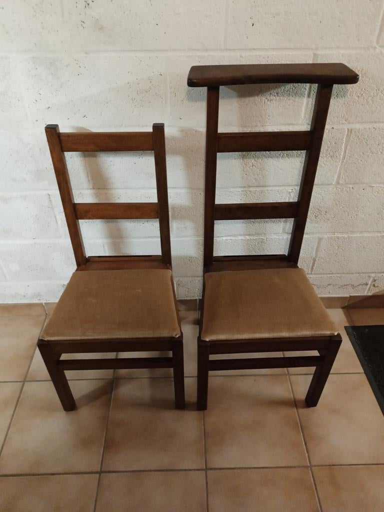 2 kerkstoelen, Antiek en Kunst, Ophalen