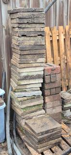 30x30 tegels gratis, Tuin en Terras, Tegels en Klinkers, Ophalen, Gebruikt, Beton, Terrastegels