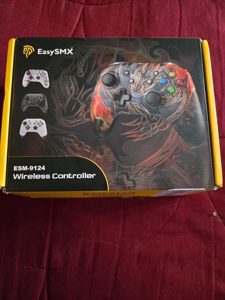 EasySMX ESM-9124 Draadloze Controller voor Nintendo Switch, Spelcomputers en Games, Spelcomputers | Nintendo Switch, Nieuw, Switch Original