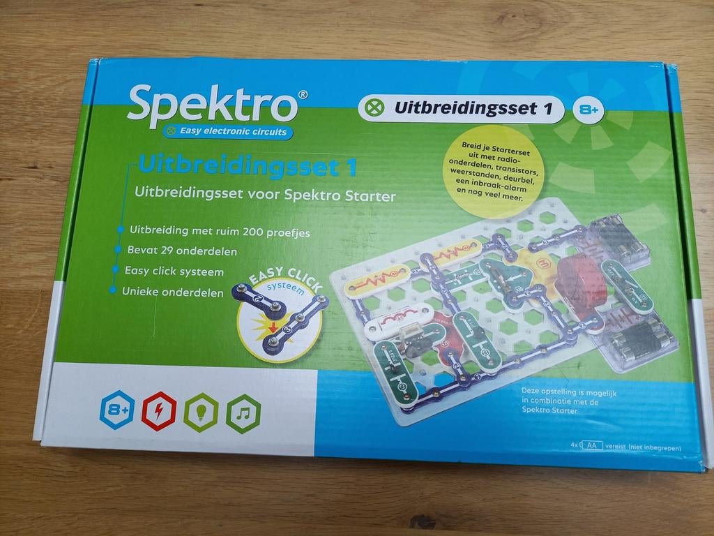 Spektro uitbreidingsset 1, Kinderen en Baby's, Speelgoed | Educatief en Creatief, Ophalen of Verzenden, Zo goed als nieuw, Elektronica