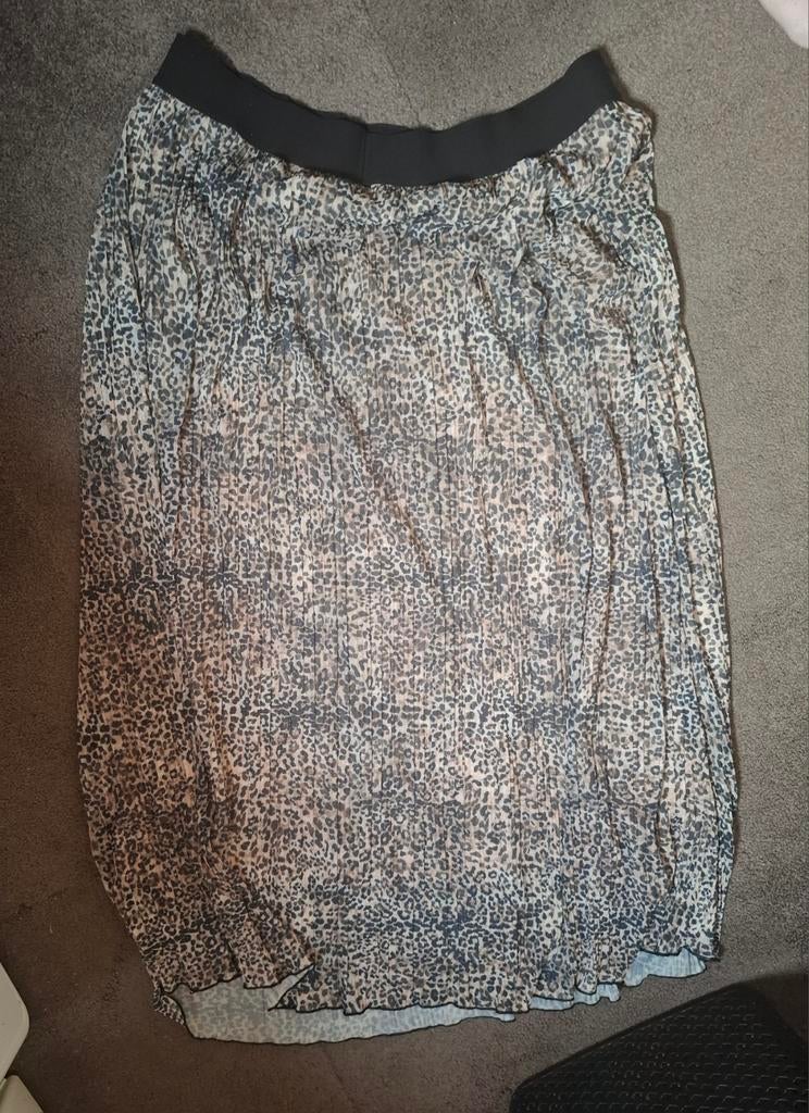 Maxi plissérok met panterprint
van Norah, maat 46, Kleding | Dames, Rokken, Bruin, Maat 46/48 (XL) of groter, Ophalen of Verzenden