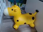 Opblaasbare Giraffe Springdier - Geel met Zwarte Vlekken, Ophalen of Verzenden