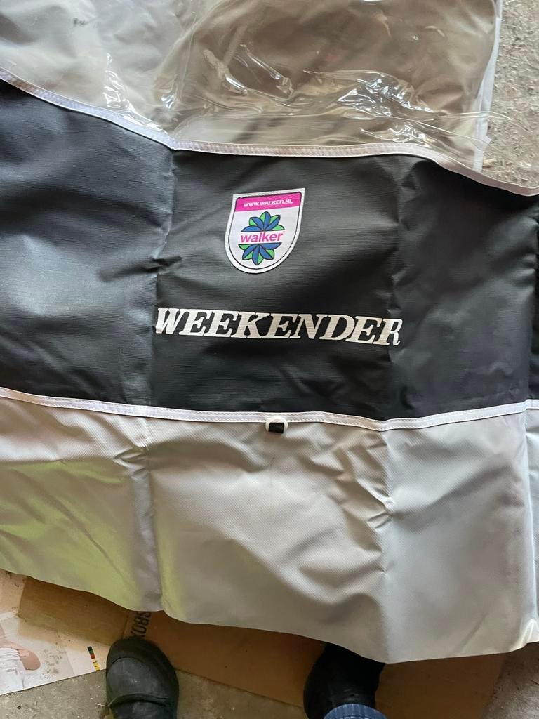 Walker Weekender 49 luifel met stalen frame, Ophalen, Zo goed als nieuw, Walker Campingstyle