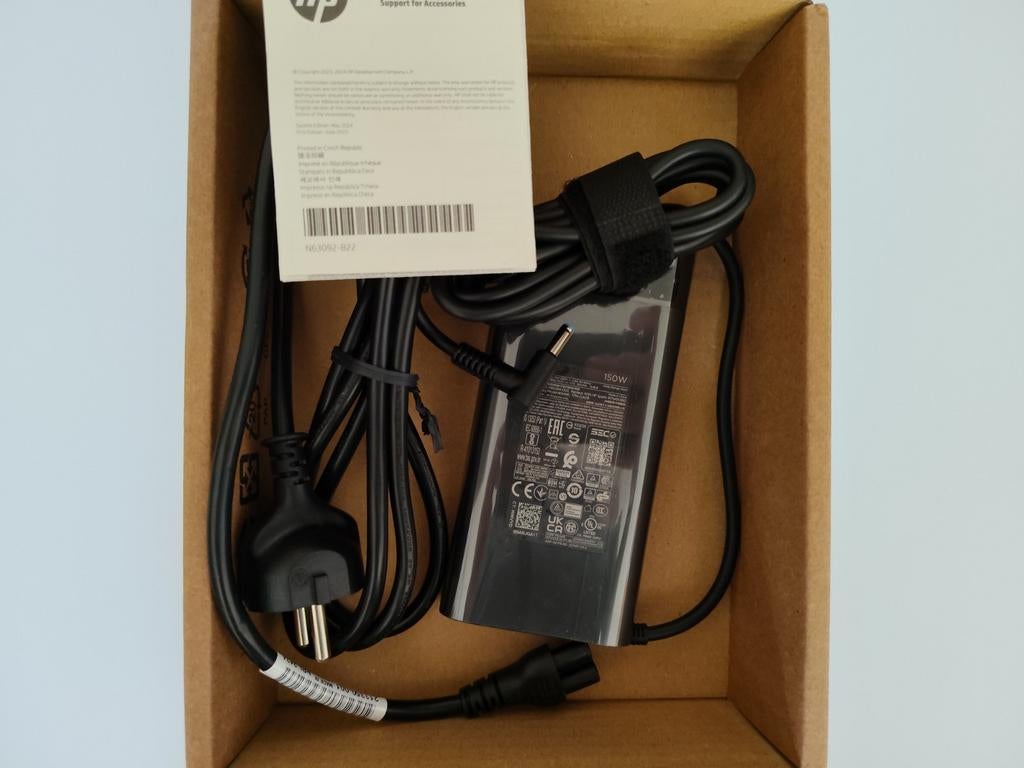 HP 150W Oplader voor Laptop - NIEUW, Ophalen of Verzenden, Zo goed als nieuw, HP