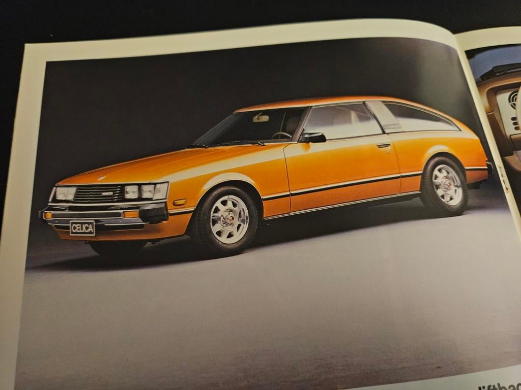 Brochure Toyota Celica, Ophalen of Verzenden, Zo goed als nieuw, Toyota