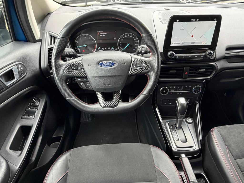 Ford EcoSport 1.0 EcoBoost ST-Line 125PK Automaat,TwoTone,Na, Auto's, Ford, 125 pk, Gebruikt, Ecosport, Blauw