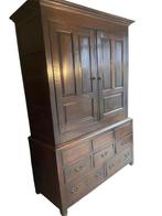 Prachtig antieke engels eiken kaninet, Ophalen of Verzenden