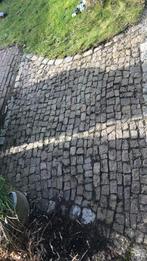 Ongeveer 2 m2 sierbestrating kinderkopjes, Tuin en Terras, Tegels en Klinkers, Ophalen, Zo goed als nieuw, Beton, Klinkers