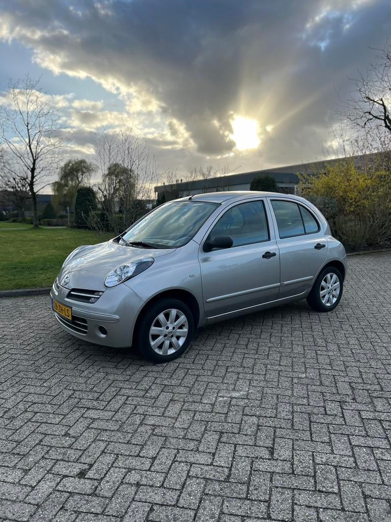 Nissan Micra | 5 deurs | Airco |Nieuwe APK| Inruil mogelijk, Auto's, 31 €/maand, 4 cilinders, Origineel Nederlands, Micra