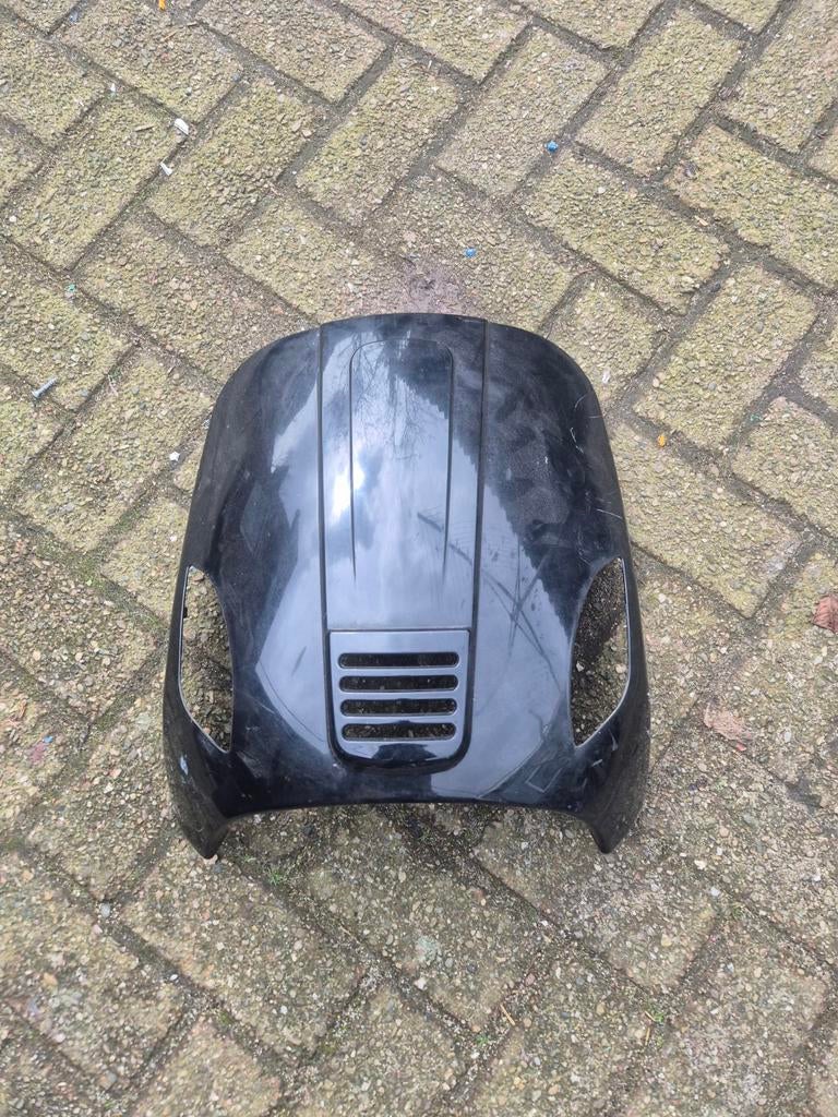 Zwarte voorkap scooter - Gebruikt, Ophalen of Verzenden, Gebruikt, Kap, Overige merken