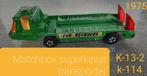 Matchbox Transporter., Ophalen of Verzenden, Gebruikt, Bus of Vrachtwagen