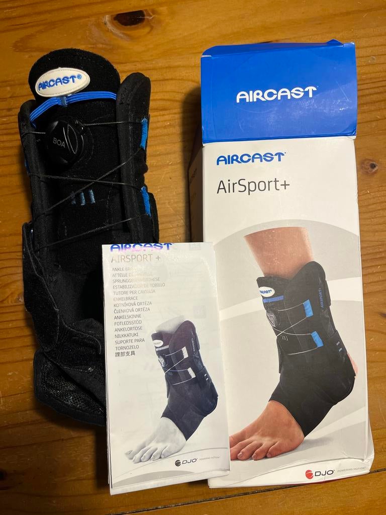 Enkelbrace- Ankle brace (Aircast AirSport), Ophalen of Verzenden, Zo goed als nieuw