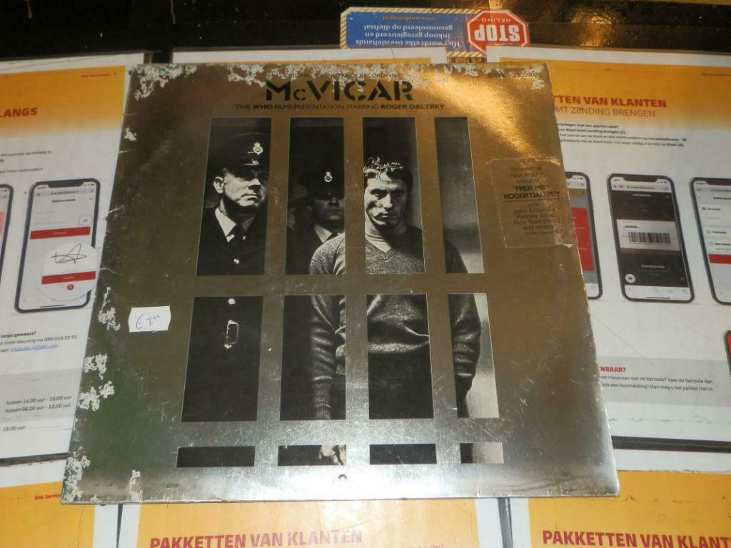 Lp Mc Vicar The who films 1980, Ophalen of Verzenden, Gebruikt, 12 inch, Overige genres