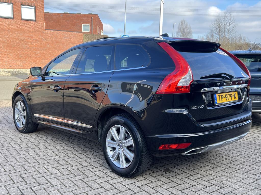 Volvo XC60 2.0 D4 190 pk Automaat Summum Navigatie Trekhaak, Zwart, Leder, Bedrijf, SUV of Terreinwagen