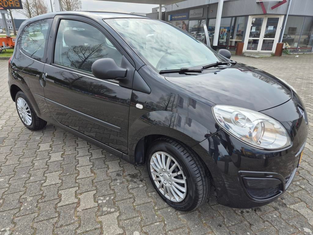 Renault Twingo 1.1 2008 Zwart Nieuwe distributie el ramen, Auto's, Voorwielaandrijving, 31 €/maand, 4 cilinders, Zwart
