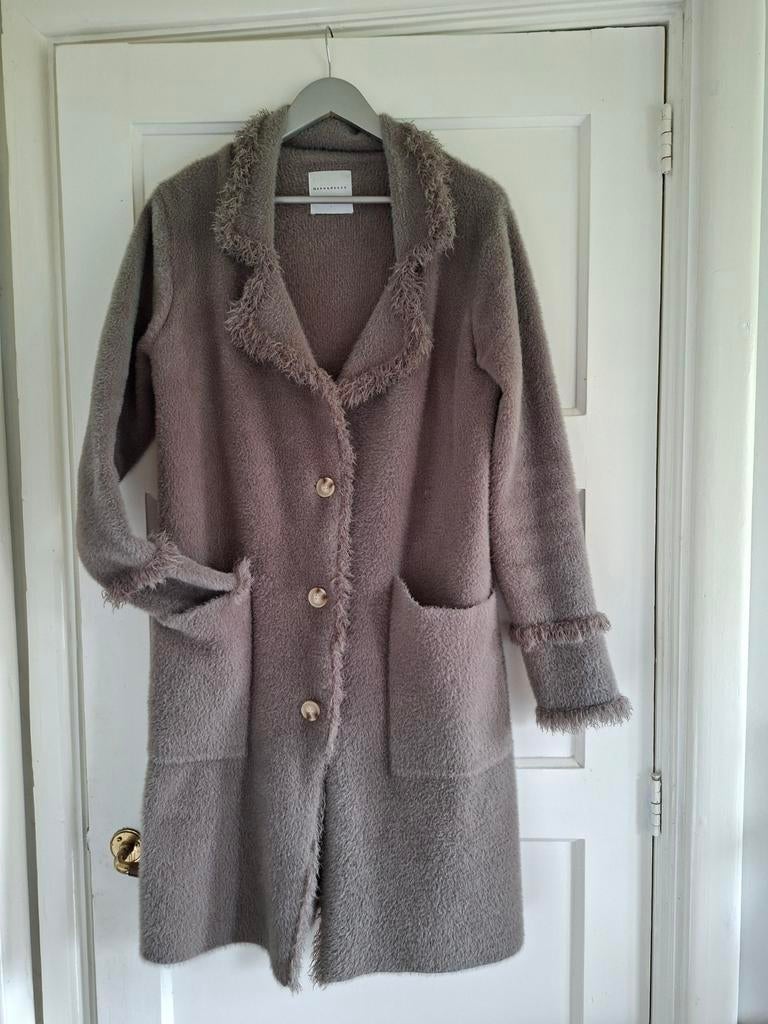 Rino&Pelle fluffy jas/vest, maat L, Ophalen of Verzenden, Zo goed als nieuw, Maat 38/40 (M)