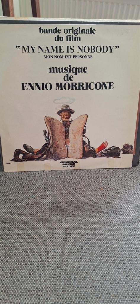 Ennio Morricone - My Name Is Nobody Soundtrack LP, Ophalen of Verzenden, Gebruikt, 12 inch
