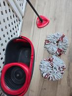 Vileda Dweil, Spin Mop. Emmer, Stok, 2 Dweilen, Ophalen of Verzenden, Mop of Dweil