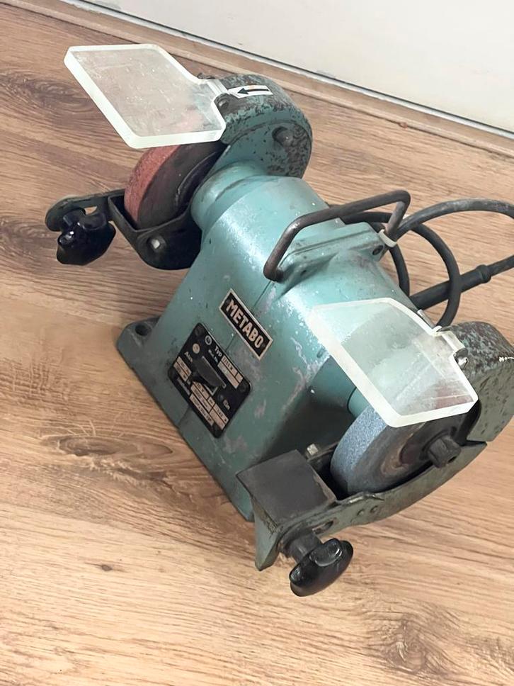 Metabo Werkbankslijpmachine Typ 7255 W - Gebruikt, Doe-het-zelf en Verbouw, Gereedschap | Slijpmachines, Gebruikt, Werkbankslijpmachine