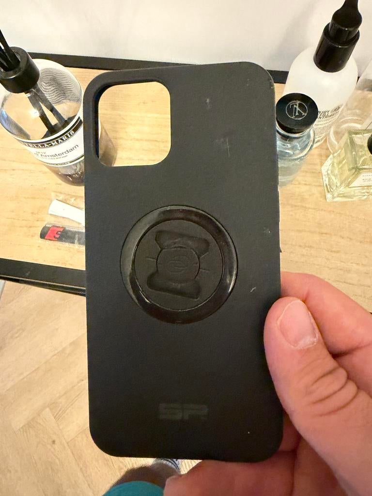 SP Connect hoes iphone 12/12pro motor, Telecommunicatie, Ophalen of Verzenden, Zo goed als nieuw, IPhone 12