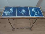 Antiek tafeltje met Vermeer tegeltjes, Ophalen of Verzenden