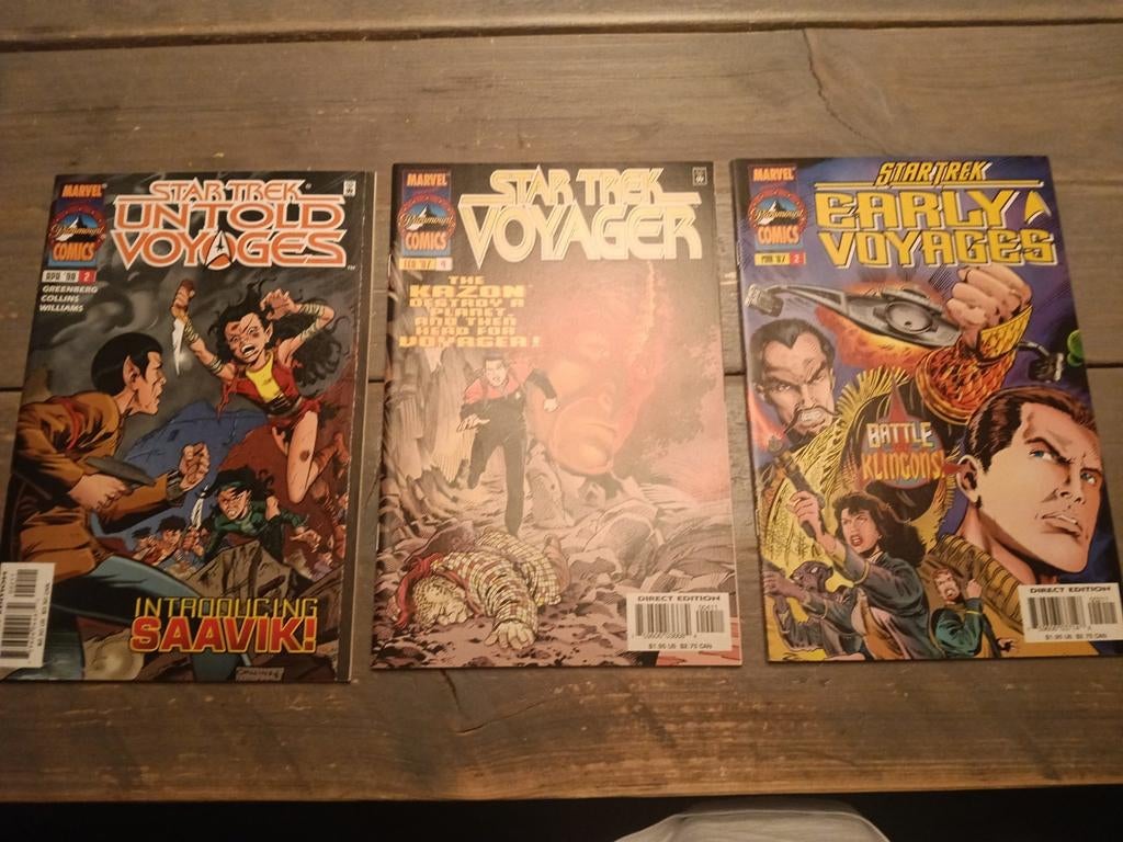 Marvel Comics Star Trek diverse Comics, Gelezen, Amerika, Diverse auteurs, Ophalen of Verzenden