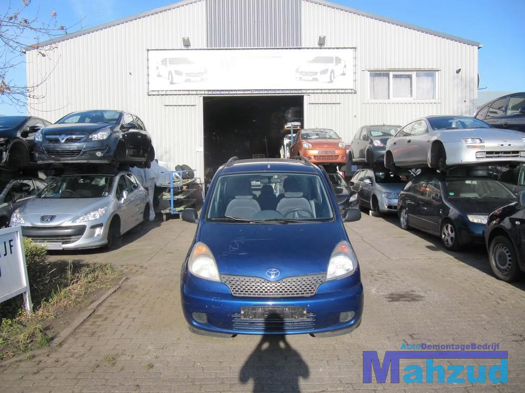 1999 Toyota Yaris Verso 1.3-16V VVT-i Demontage sloop (238), Info@toyota.co.jp, Gebruikt, Toyota Motor Corporation, Toyota