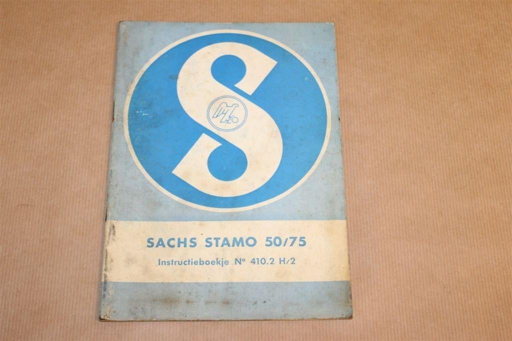 Sachs Stamo 50/75 motor Instructieboekje - 1965, Ophalen of Verzenden, Gelezen, Bouwkunde