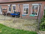 IJzeren Schommel met Rekstok, Schommelmand & Basketbalring, Kinderen en Baby's, Speelgoed | Buiten | Speeltoestellen, Ophalen