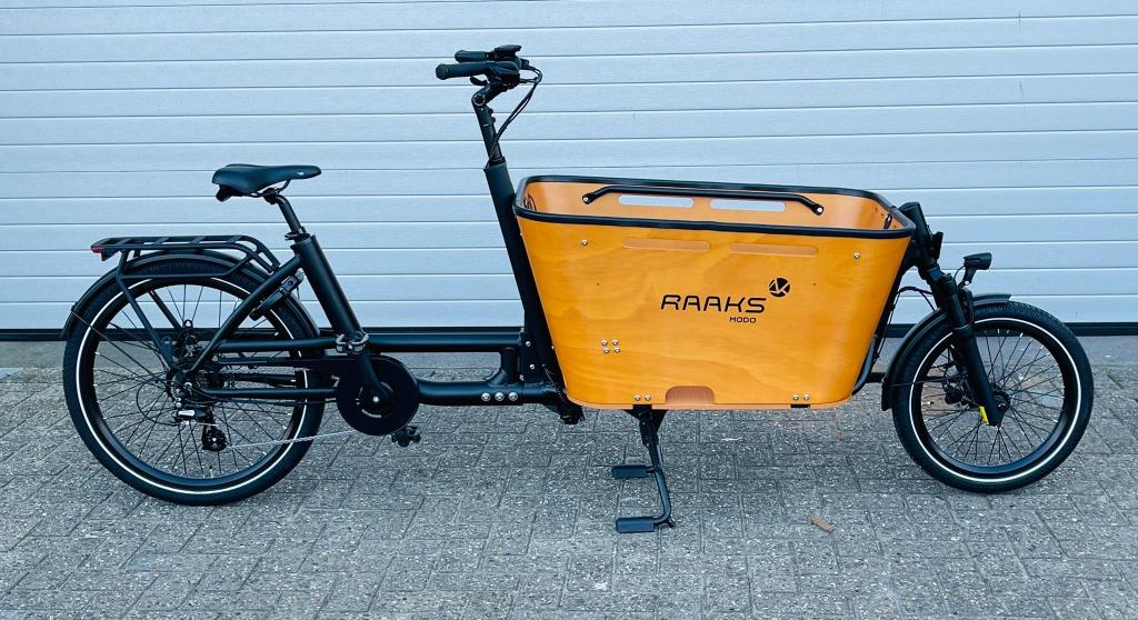 Raaks Modo Elektrische bakfiets tweewieler NIEUW!, 4 kinderen of meer, Huif, Niet ingevuld, Nieuw