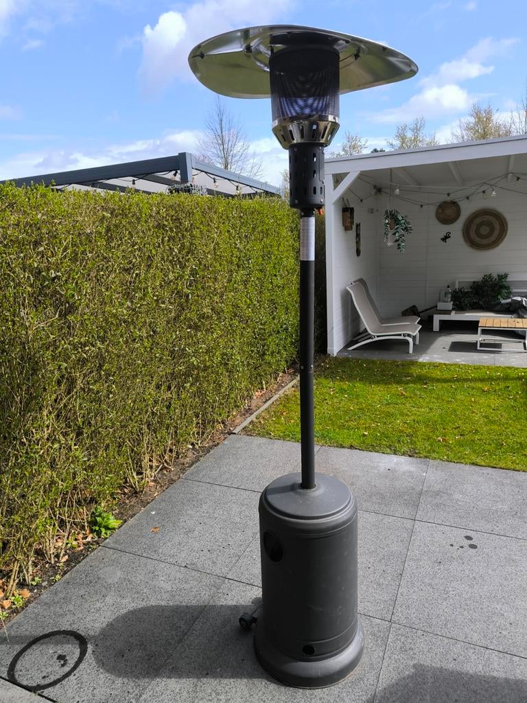 Terrasheater op gas, Tuin en Terras, Terrasverwarmers, Ophalen, Gebruikt, Gas, Vloer