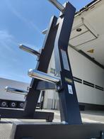 Technogym Plate tree / schijven rek/ Halterschijf Opslag, Ophalen, Info@technogym.com, Gebruikt, Technogym