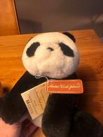 Vintage Anna Club Plush Panda 1990, leather tag, met labels, Verzamelen, Beren en Cherished Teddies, Ophalen of Verzenden, Zo goed als nieuw