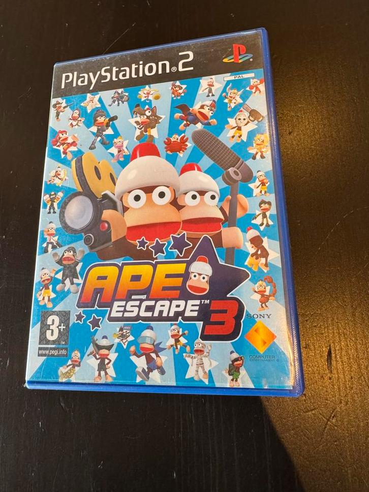 Ape Escape 3 - PlayStation 2 (PS2) - Klassieke Platformgame, Spelcomputers en Games, Games | Sony PlayStation 2, Gebruikt, Platform