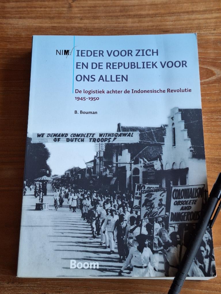 Elk voor zich Logistiek De Indonesische Revolutie 1945-1950, Boeken, Ophalen of Verzenden, Tweede Wereldoorlog, Zo goed als nieuw