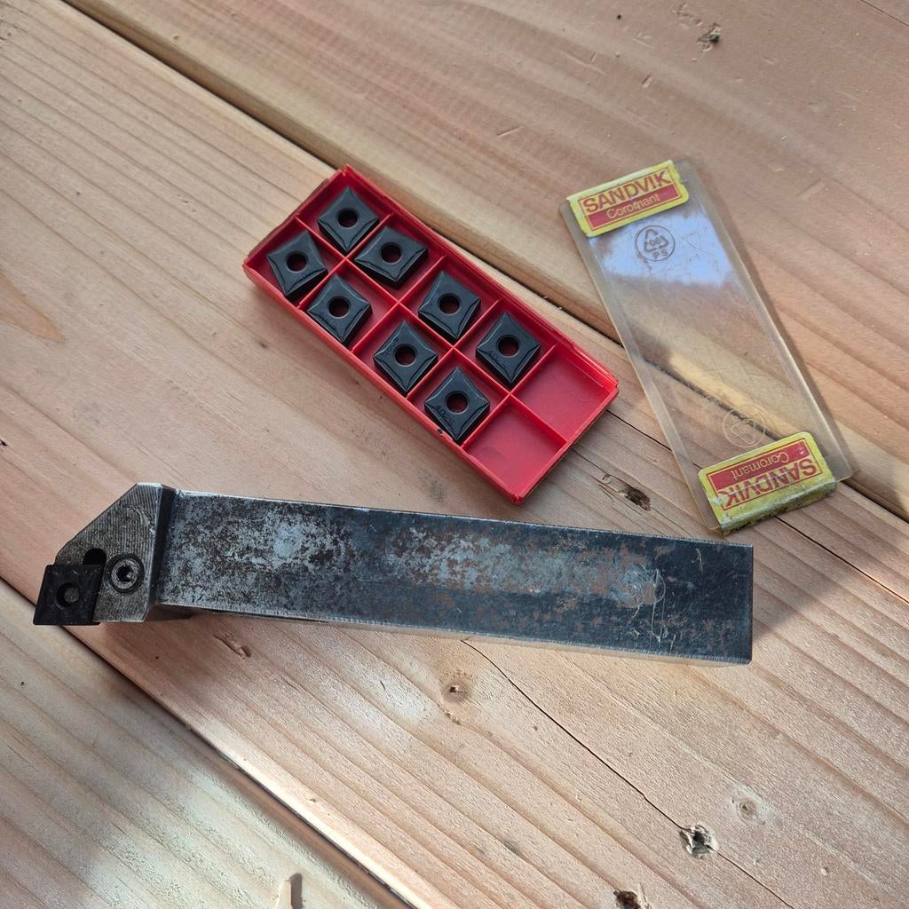 Draaibeitel met platen, Ophalen of Verzenden, Gebruikt