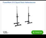 PowerMark 310 Squat Rack Haltersteunen, Ophalen, Gebruikt, Benen, Overige typen