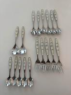 Saks Jager vorkjes lepeltjes en suikerlepels, Ophalen of Verzenden