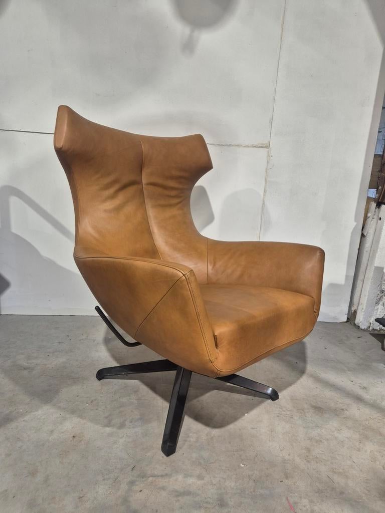 Design on stock nosto cognag fauteuil design, Huis en Inrichting, Ophalen, Design on stock, Onbekend, 75 tot 100 cm