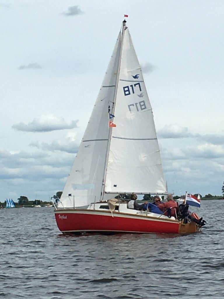 Kolibrie 560 zeilboot Incl. weg trailer, Watersport en Boten, Kajuitzeilboten en Zeiljachten, Ophalen, Gebruikt, Tourjacht of Cruiser