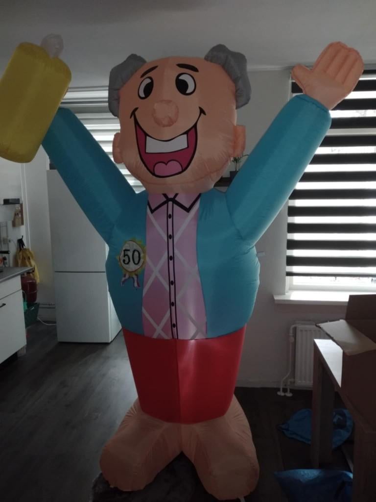 TE Koop Indoor pop Abraham Bier Met verlichting, Ophalen of Verzenden, Zo goed als nieuw, Abraham of Sarah