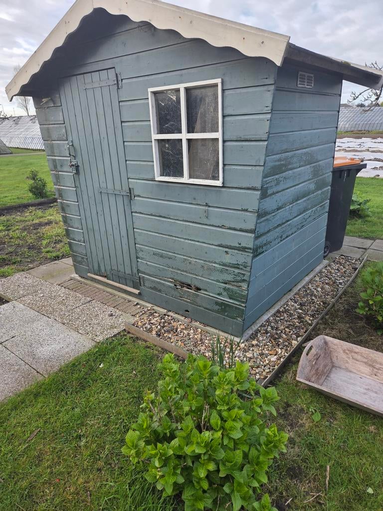 Tuinhuis / Kippenhok - Gebruikt, Tuin en Terras, Tuinhuizen, Gebruikt, Tuinhuis, Minder dan 200 cm, 1 raam